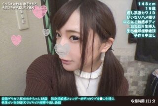 FANH-131 最強ゲキカワJDさゆかちゃん18歳 低身長敏感スレンダーボディのウブま●こ生挿入 軟体ガン突きSEXでビキビク痙攣中出し絶頂}