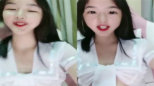 白皙甜美妹子淫声荡语撩骚互动玩奶扣逼道具自慰}